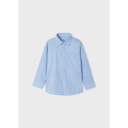 MAYORAL chlapčenská košeľa 2v1 - Modrá (Veľkosť 134)