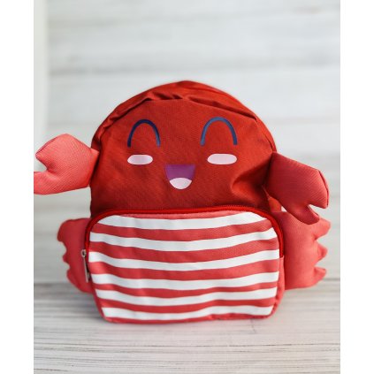 Detský 3D batoh - Oranžová (Veľkosť UNI)