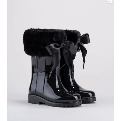 Dievčenské gumáky IGOR s mašľou (Veľkosť 37)