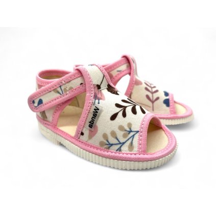 Dievčenské prezúvky WANDA Rosemary (Veľkosť 26)