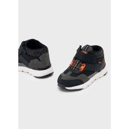 Chlapčenské kotníkové tenisky MAYORAL - Čierna (Veľkosť 34)