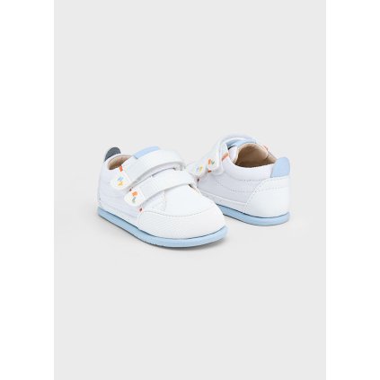 MAYORAL barefooot detská obuv na prvé kroky - Biela (Veľkosť 24)