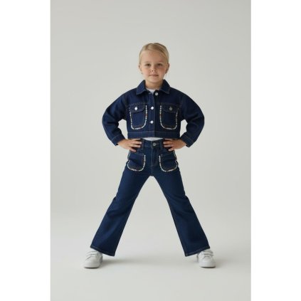 3 dílná dívčí riflová souprava MM 831