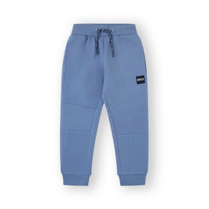 Bavlnené nohavice- tepláky chlapčenské - Modrá (Veľkosť 158)