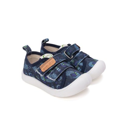 Chlapčenské plátenky D.D.STEP - Modrá (Veľkosť 33)