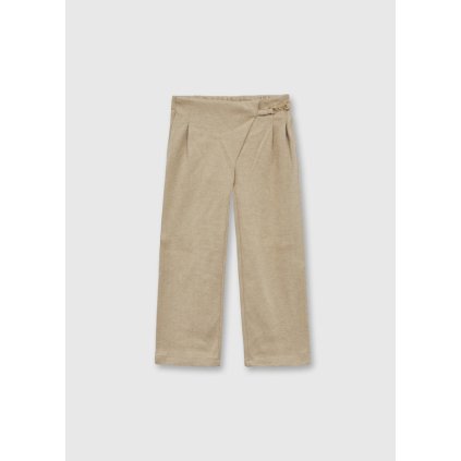 MAYORAL dievčenské rozšírené nohavice - Béžová (Veľkosť 140)