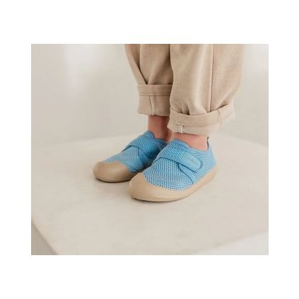 MILASH sieťované barefoot Fun shoes - Modrá (Veľkosť 32)