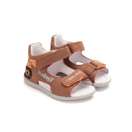 D.D.STEP sandále s otvorenou špičkou - Hnedá (Veľkosť 19)