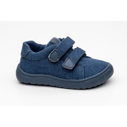 PROTETIKA barefoot plátěná obuv - Modrá