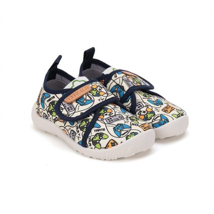 D.D.STEP chlapčenské barefoot plátenky - Mnohofarebné (Veľkosť 21)