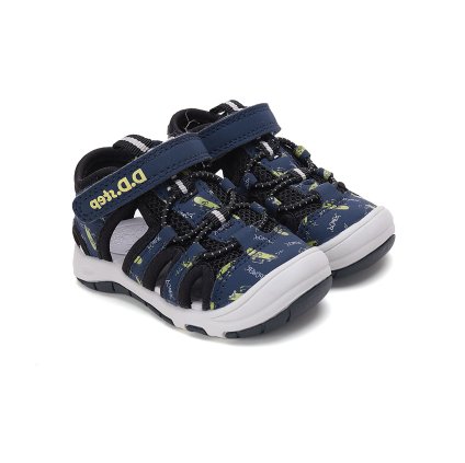 D.D.STEP športové chlapčenské sandále "Quick Dry" - Čierna (Veľkosť 31)