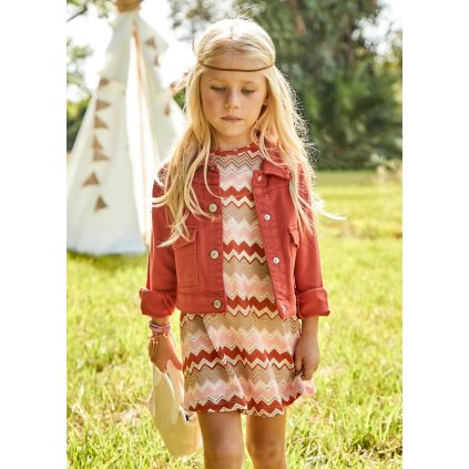 MAYORAL dievčenské letné šaty - Mnohofarebné (Veľkosť 128)