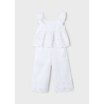 MAYORAL 2 dielny letný set - Biela (Veľkosť 134)