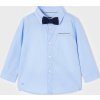 MAYORAL  chlapčenská košeľa s motýlikom - Modrá (Veľkosť 92)