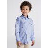 MAYORAL chlapčenská košeľa 4186-049 light blue - Modrá (Veľkosť 134)