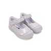 Dievčenské ortopedické balerínky PONTE - Strieborná (Veľkosť 33)