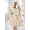 Zlaté dívčí tylové šaty (Velikost 104/110)