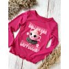 Dievčenské tričko s dlhým rukávom BALLERINA CAPPUCCINA - Ružová (Veľkosť 152/158)