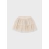 MAYORAL dievčenská tylová sukňa - Béžová (Veľkosť 140)