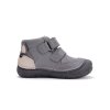 Chlapčenská celokožená obuv D.D.STEP - Sivá (Veľkosť 21)