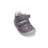 BAREFOOT kožená chlapčenská obuv DD STEP - Sivá (Veľkosť 22)