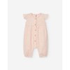 Letný overal  dievčensky - Ružová (Veľkosť 80)