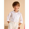 Chlapčenská košeľa 2v1 - Biela (Veľkosť 110)