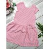 Dievčenské letné šaty - Ružová (Veľkosť 152)