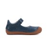 D.D.STEP barefoot dievčenské baleríny - Modrá (Veľkosť 34)