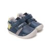 BAREFOOT kožená chlapčenská obuv DD STEP - Modrá (Veľkosť 22)