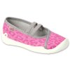 Dievčenské plátené papuče BEFADO - Ružová (Veľkosť 29)