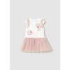 MAYORAL bavlnené dievčenské šaty tunika - Ružová (Veľkosť 80)