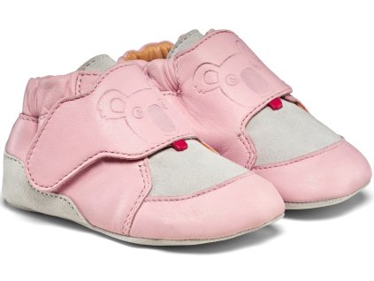 Dětské barefoot botičky Affenzahn Krabbelschuh Leder Crawly - Koala