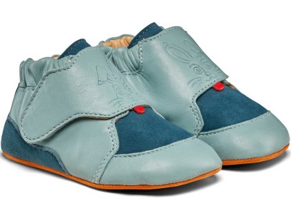 Dětské barefoot capáčky Affenzahn Crawling Shoe Leather Crawly Bunny
