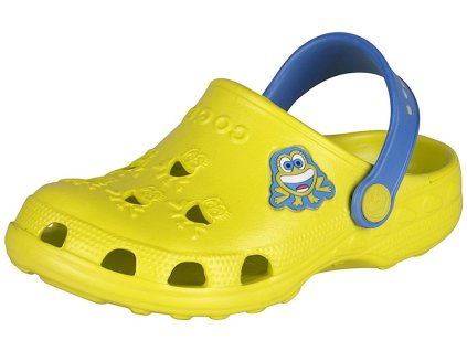Dětské sandály Coqui Frog 8701 Citrus/Royal č. 1