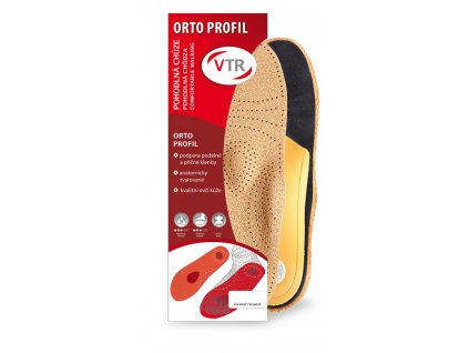 Vložky VTR Orto kožené anatomicky tvarované č. 1
