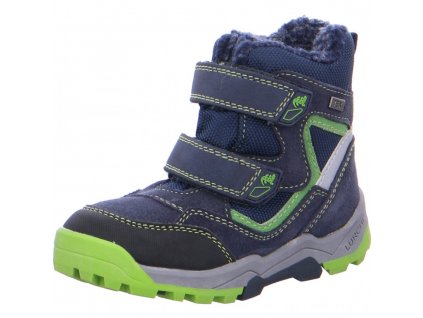 Dětské zimní boty Lurchi Tawab-TEX 33-21543-22 navy green č. 1