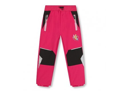 Dětské softshellové kalhoty Kugo HK2870 slabé růžová č. 1