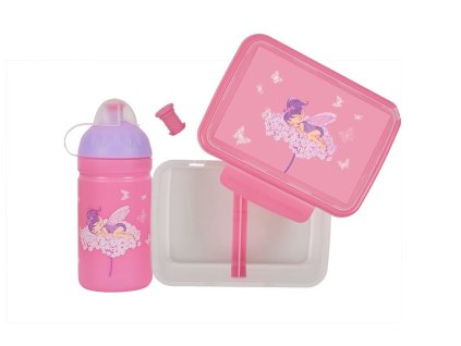 Zdravá lahev - 0,5l SET Květinová víla č. 1