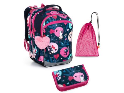 Školní batoh Topgal COCO 22054 G set MEDIUM č. 1
