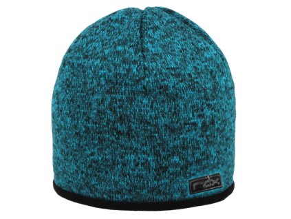 RDX dětská zimní čepice 3936 tyrkys MERINO č. 1
