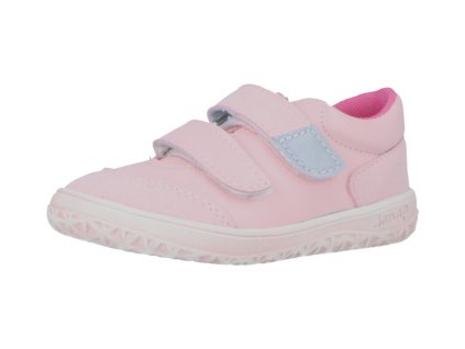 Dětské celoroční boty barefoot Jonap B22MV růžová č. 1
