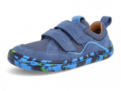 Dětské celoroční boty barefoot Froddo G3130223-10 Denim č. 1