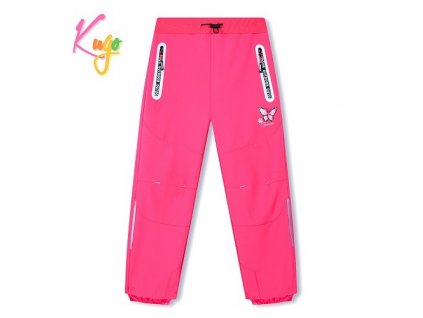 Dětské softshellové kalhoty Kugo HK3113 slabé růžová č. 1