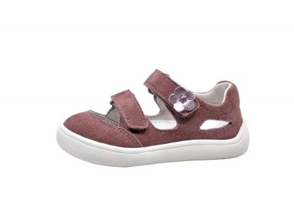 Dětské sandály barefoot Protetika TERY old pink č. 1