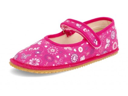 Dětské barefoot bačkory BEDA Love - pevný opatek č. 1
