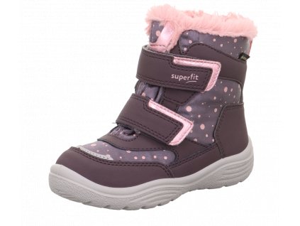 Dětské zimní boty Superfit 1-009091-8500 Crystal Lila/rosa č. 1