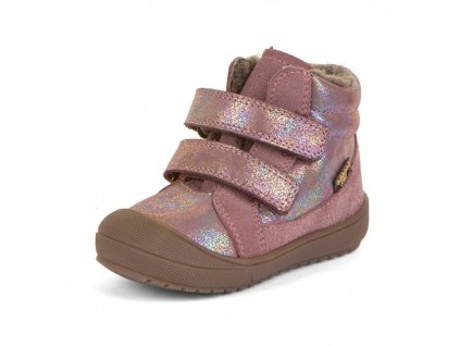 Dětské zimní boty Froddo G2110123-8 Pink shine s membránou č. 1
