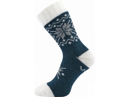 Extra teplé ponožky VoXX Alta zelené MERINO + ALPAKA č. 1