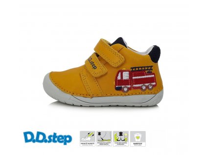 Dětské celoroční boty barefoot D.D.Step S070-41783